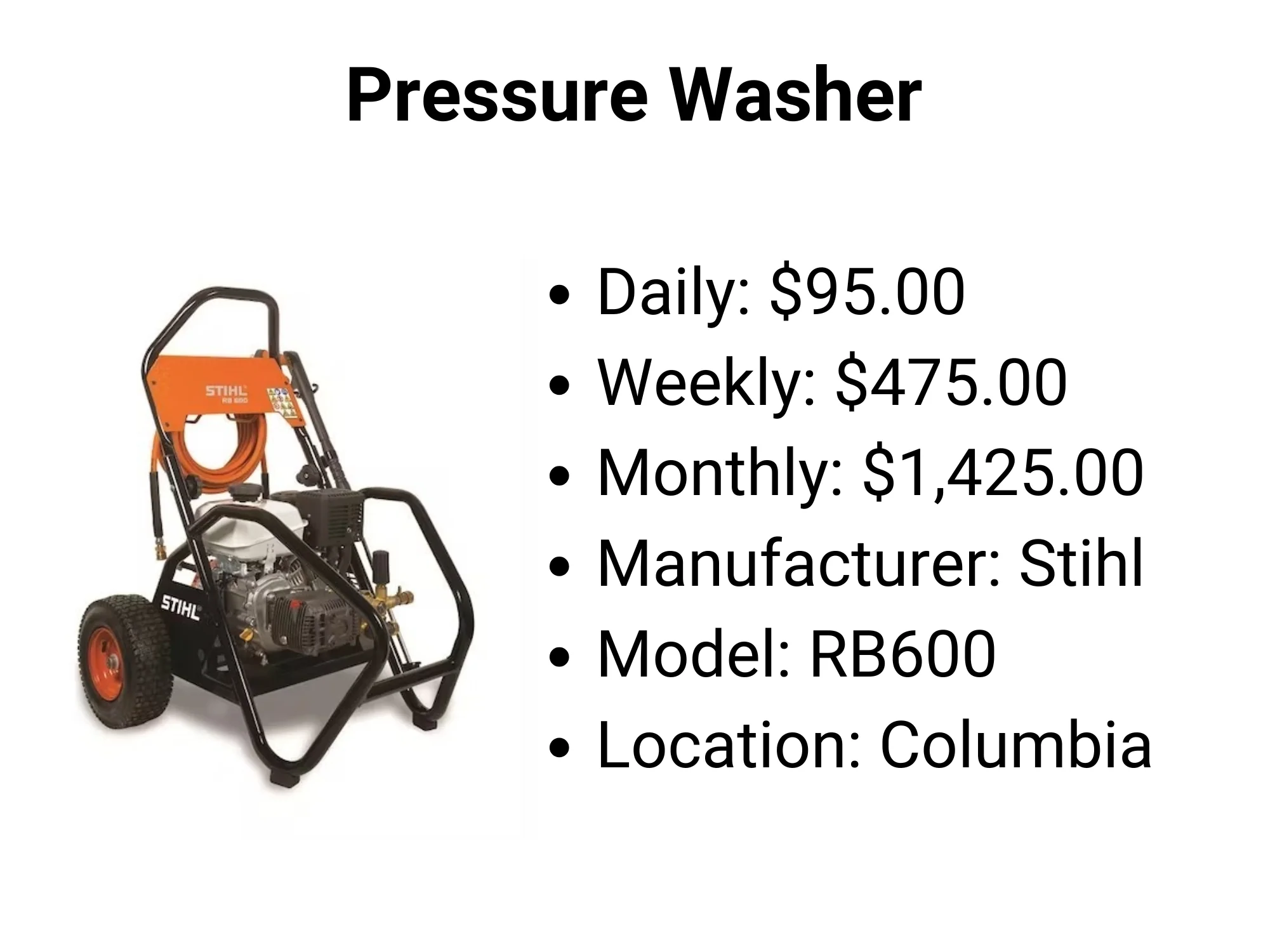 Pressure Washer
